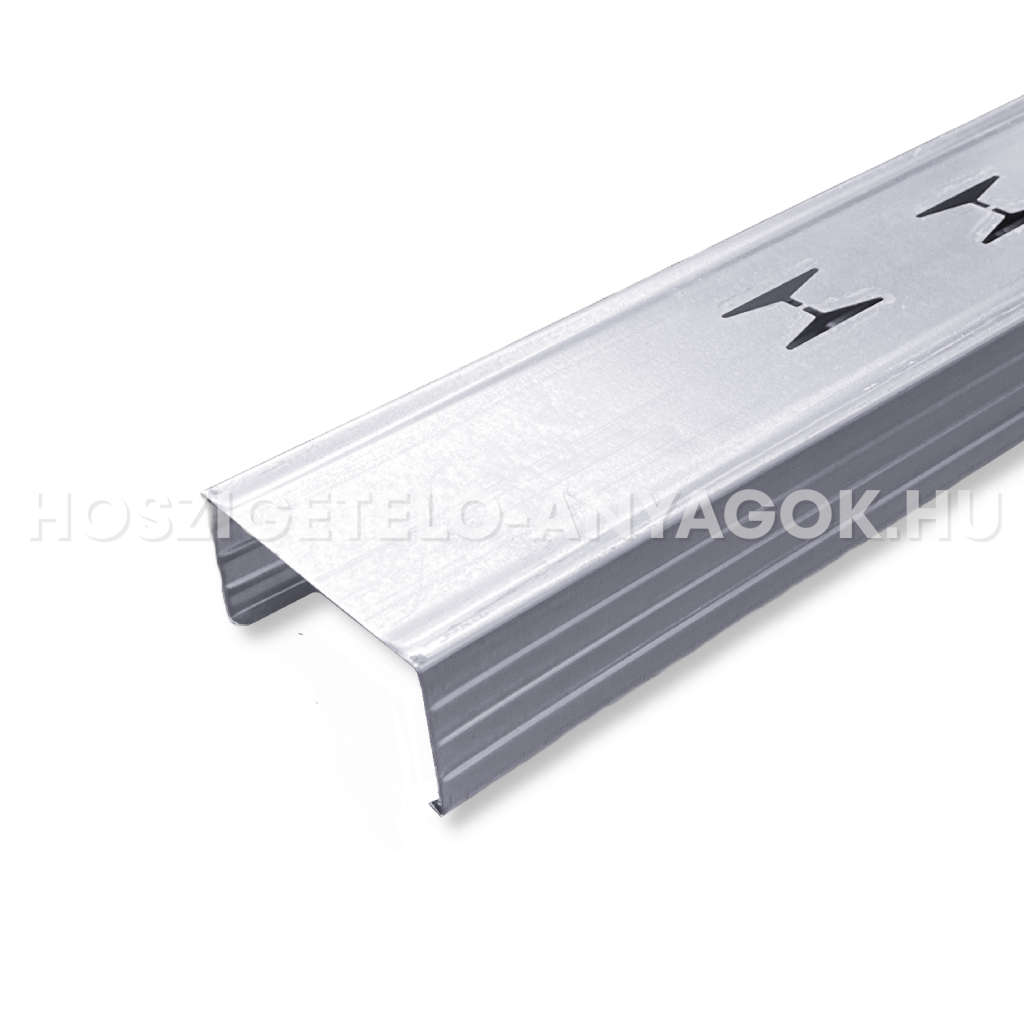 Gipszkarton profil /0.5 mm/ CW 75-ös /