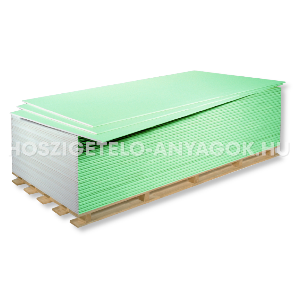 Tűzgátló-impregnált gipszkarton /15mm/ 1200x2000mm